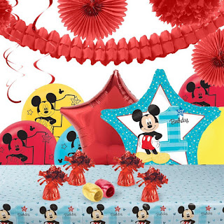  Mickey Mouse Theme Decoration Kit