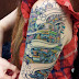 Howl Moving Castle Design Tattoos on Arm