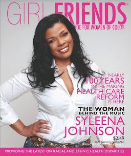 Supporting Syleena Johnson's Girlfriends Magazine - BLESSINGS