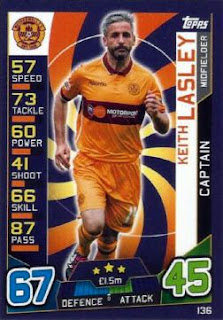 Topps Match Attax SPFL 2016-2017 Motherwell Set