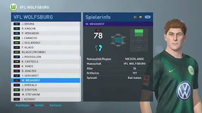 PES 2019 FBNZ Option File 2019 by Cristiano92