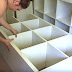 Woman Gives Her Cluttered Bedroom A DIY Makeover On A Budget With 4 Plain Shelving Units