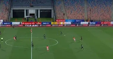 الأهلي 2 - 0 فاركو (نهاية الشوط الأول)