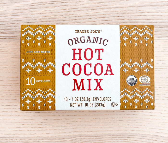Trader Joe's Organic Hot Cocoa Mix package