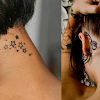 Tattoos Stars On Neck