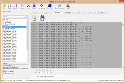 PES File Data Explorer 2018 by Devil Cold52