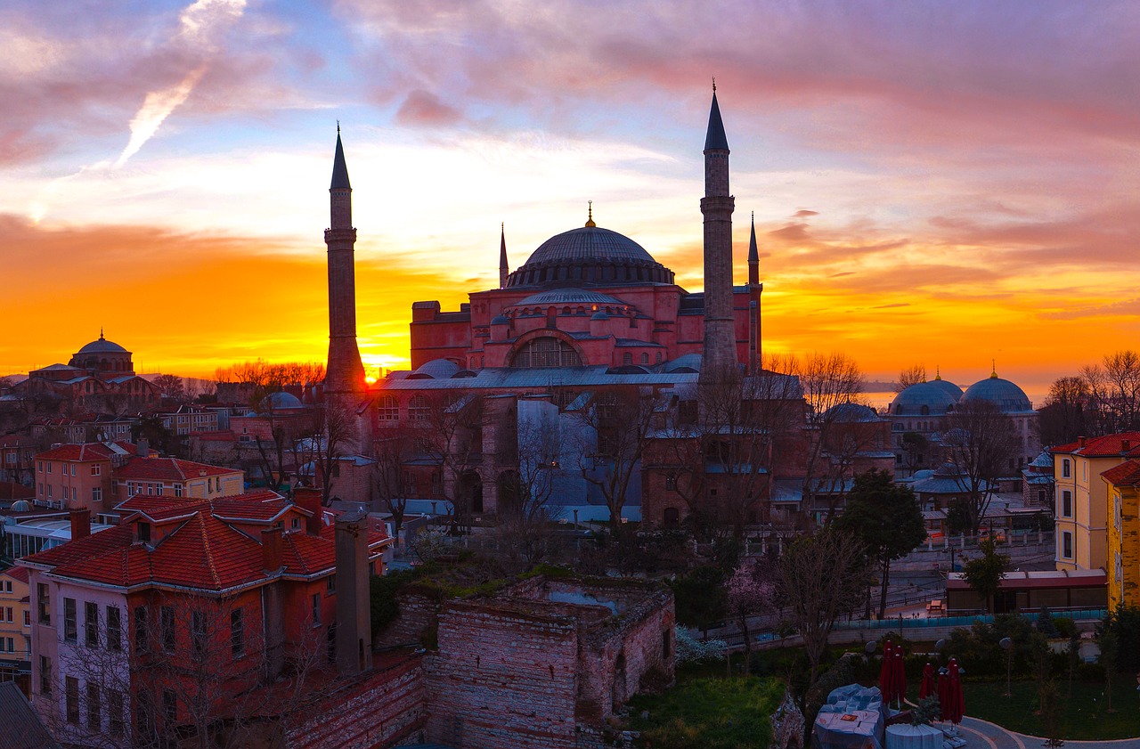 A Blue Mosque Skyscape, Istanbul, Turkey