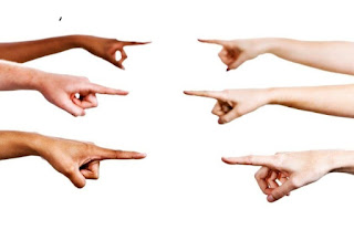 gaslighters cross cultural boundaries, but are often white priveleged: Here are 120 graphic depictions of the Gaslighter's use of finger pointing, a human metaphor of the gaslighter of all types. Finger pointing is the M.O. of the Gaslighter, but bias and hate is common in all society and hidden in every person!