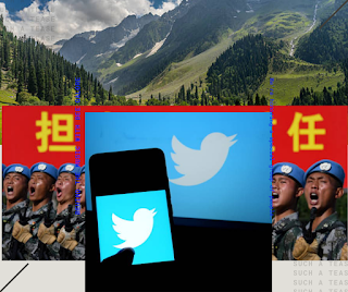 Twitter India shows Jammu and Kashmir is under china teritory