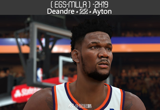 NBA 2K19 DeAndre Ayton Cyberface