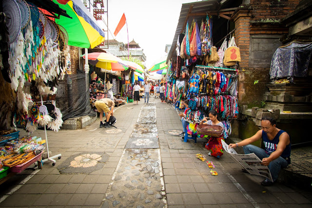 Mercato di Ubud-Bali