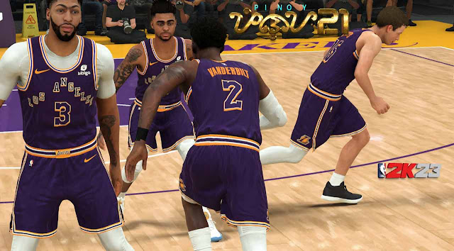 NBA 2K24 Los Angeles Lakers Concept Jersey