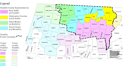 Massachusetts County Map Region