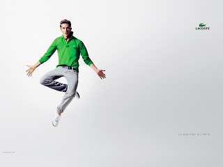 Lacoste Men Wear Green T-Shirt Ads HD Wallpaper
