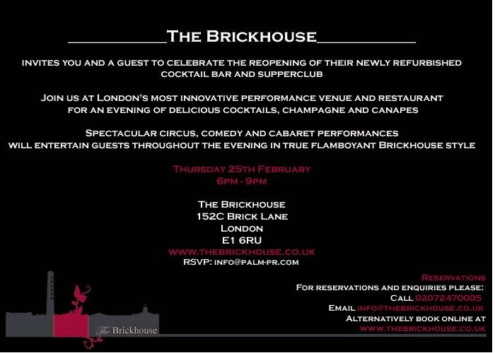 The Brickhouse Launch