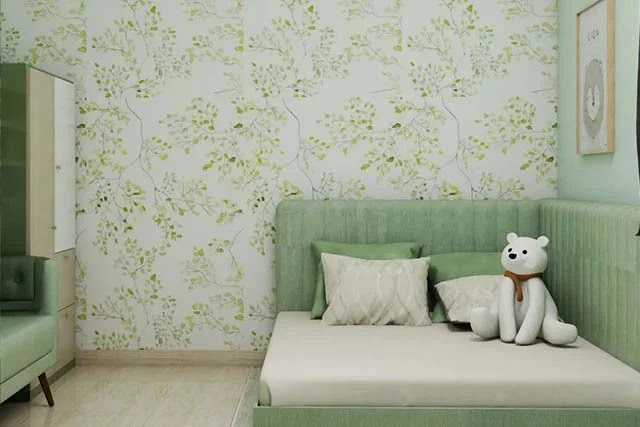soft cat bilik tidur warna pastel
