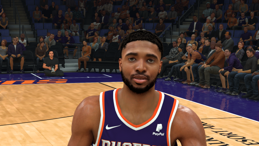 Mikal Bridges Cyberface and Body Model by Mith [FOR 2K21] - NBA 2K