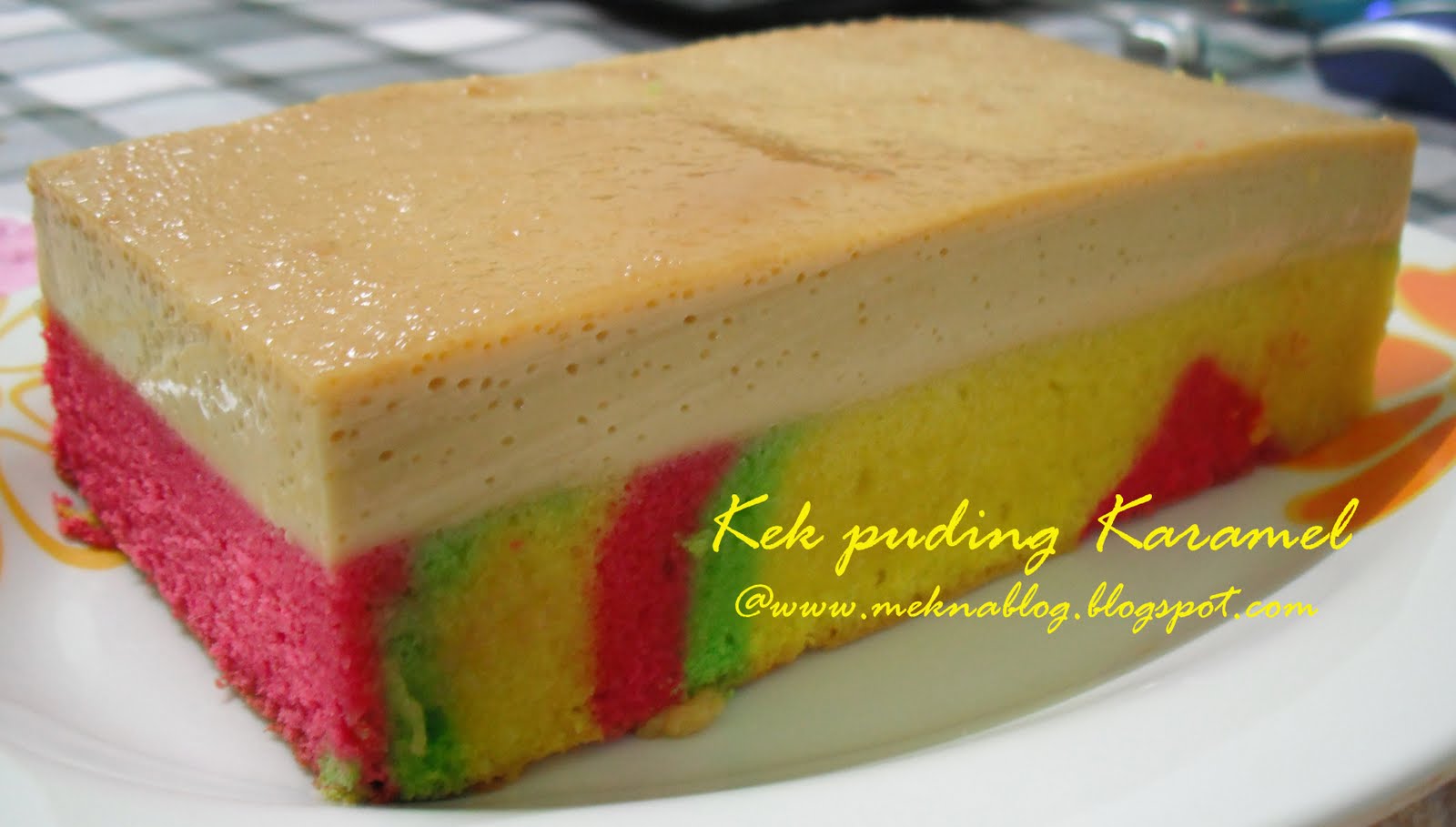 MeknaBlog BAKEatHOME: Kek Puding Caramelbestnyeee