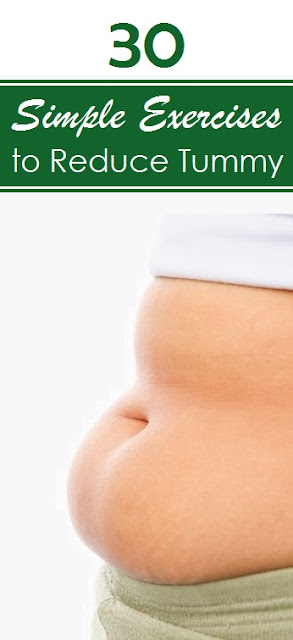 30 Simple Exercises to Reduce Tummy