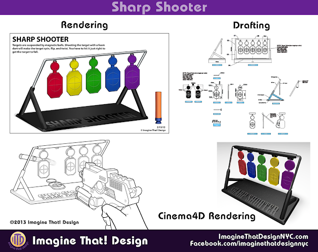 Sharp Shooter designed and developed by Imagine That! Design for EB Brands