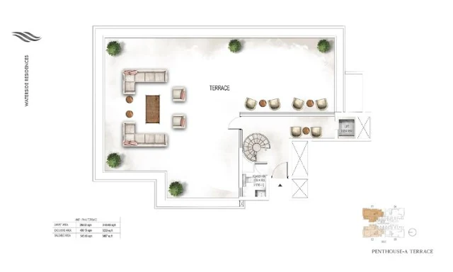 Krisumi Waterside Residences 36A Floor Plan