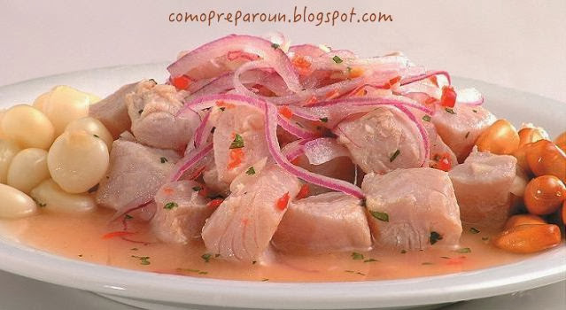 COMO PREPARO UN BUEN CEVICHE PERUANO LEVANTA MUERTOS - RECETA INFALIBLE PARA CURAR LA RESACA (CRUDA)