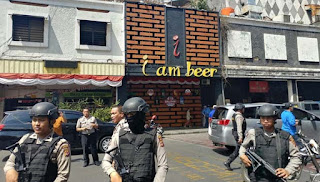 Kepolisian Gelar Rekonstruksi Bom Panci di Bandung