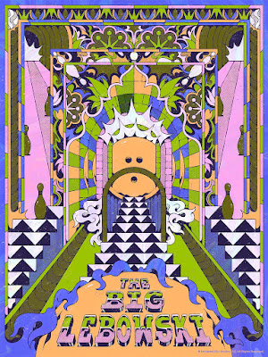The Big Lebowski Screen Print by Tiffany Chin x Bottleneck Gallery x Vice Press
