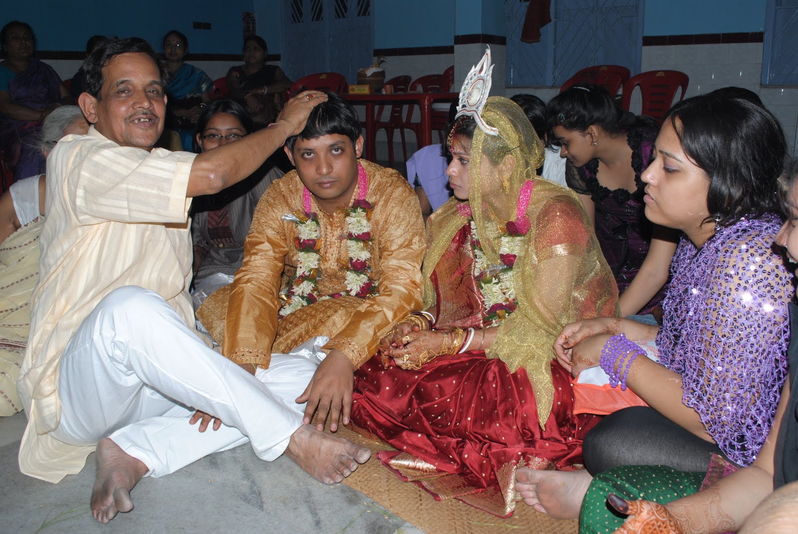 bengali wedding, christian