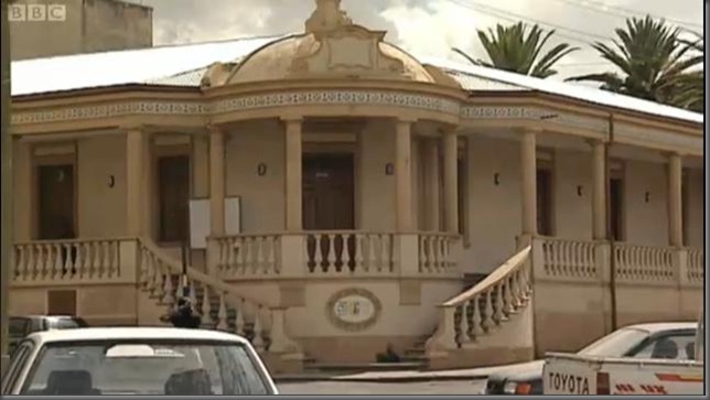 Baroque example in Asmara's Town Square