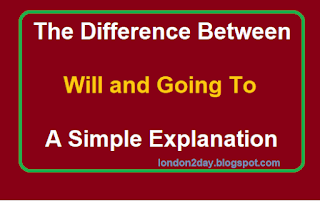 The Difference Between Will and Going To: A Simple Explanation