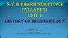 HISTORY OF MICROBIOLOGY (PART I): All the Stats, Facts, and Data You'll Ever Need to Know #Bpharmacynotes