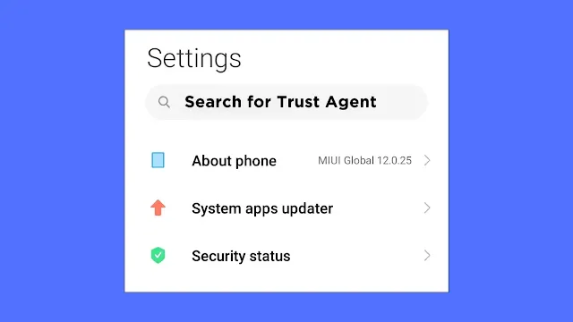 search for trust agent