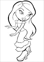 Bratz Coloring Pages