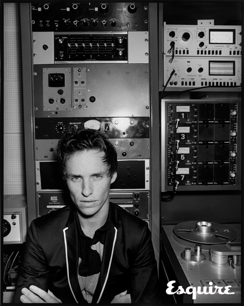 Eddie Redmayne for UK Esquire, January 2013