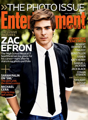 Music, Gossip, & More: Zac Efron's Entertainment Weekly Magazine Cover