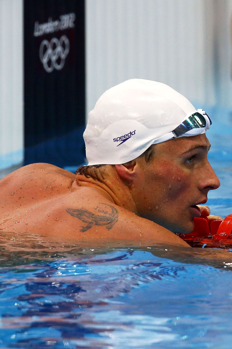 Ryan Lochte Tattoos