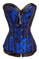 <br />Alivila.Y Fashion Vintage Bowknot Dotted Brocade Corset