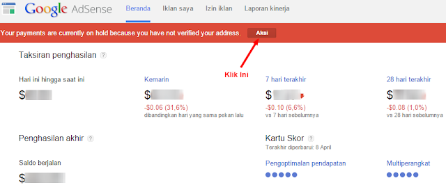 Cara Verifikasi PIN Google Adsense Terbaru 2016