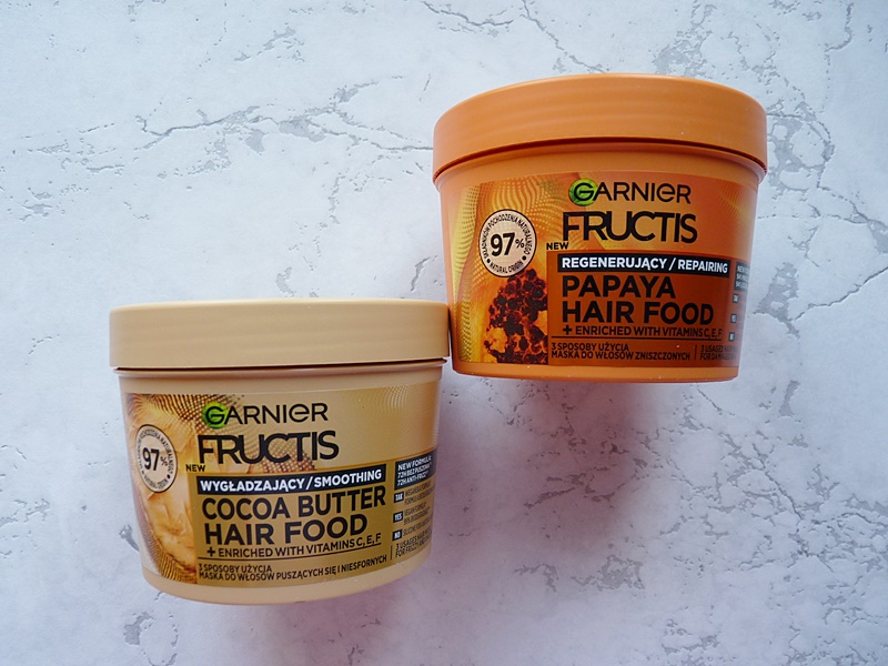 GARNIER FRUCTIS Maska do włosów puszących się i niesfornych Cocoa Butter Hair Food Mask