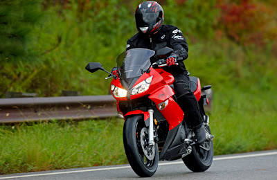 2009 Kawasaki Ninja 650R Test Road