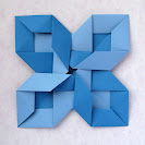 Modular Origami: Intreccio - Interweaving by Francesco Guarnieri