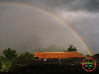 Pelangi di Desa Sundul Parang Magetan