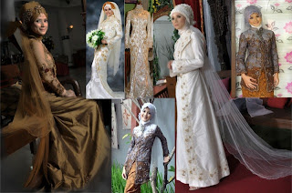 Model Kebaya Pengantin Modern, Kebaya Pengantin Modern, model kebaya, model kebaya modern, model kebaya modern terkini, 