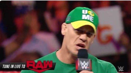 John Cena fa un annuncio importante nel suo attesissimo ritorno in "Raw"