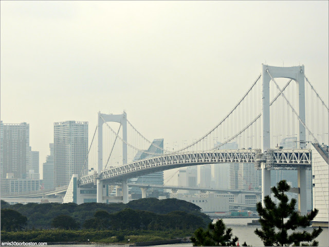 Rainbow Bridge en Odaiba, Tokio