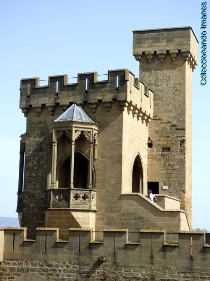 torre del Palacio de Olite - Castillo de Olite 