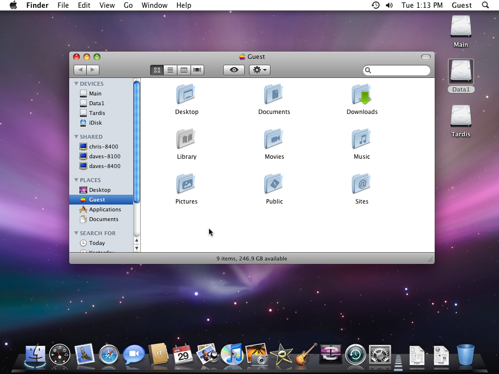 Mac OS X Theme Windows 7