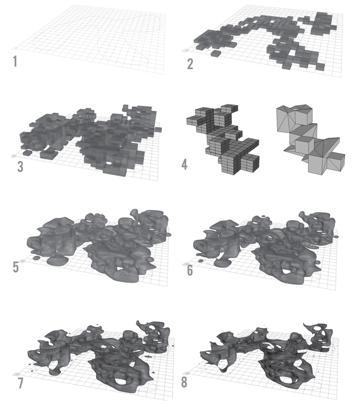 3D Printed Building geometry 