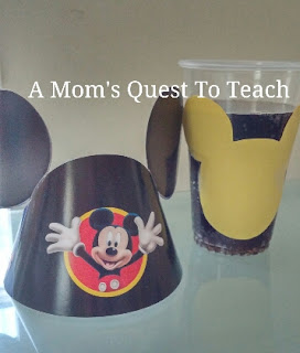 Mickey Mouse hat and cup